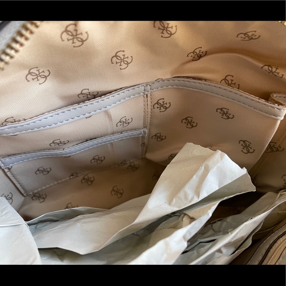 😍GUESS EST 1981 Leather Wallet Gray For Women Bag - Picture 4 of 4